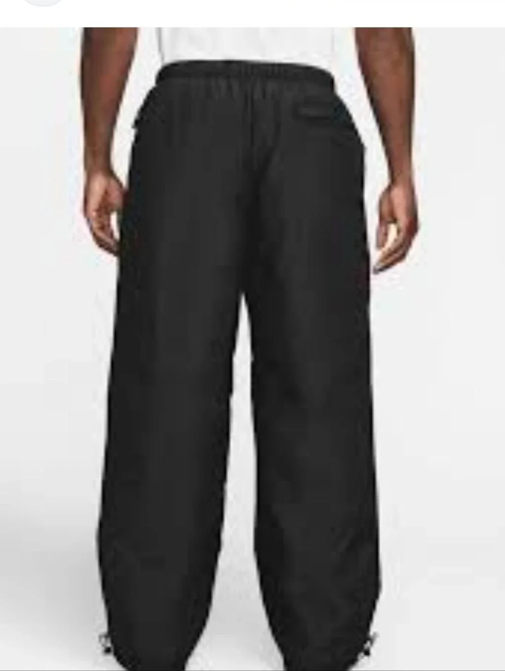 NIKE JORDAN MOUNTAINSIDE Men's Black Wide-Leg Insulated Pants SZ.L